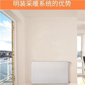 博世（BOSCH）壁掛爐散熱片明裝系統(tǒng) 全屋供暖方案